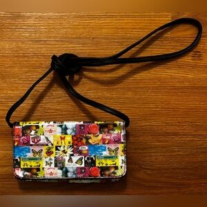 Y2K Vintage Relic Vinyl Fashion Print Shoulder Bag Or Fashion Clutch No flaws